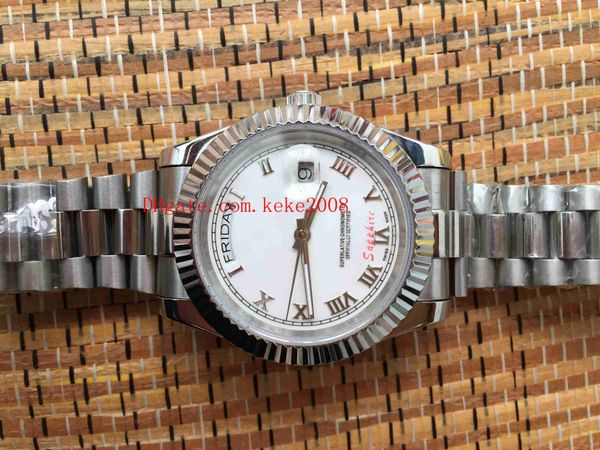 fashion quality wristwatches day-date ii 118238 218239 36mm white roman dial stainless steel mechanical automatic ladies watches, Slivery;brown
fashion quality wristwatches day-date ii 118238 218239 36mm white roman dial stainless steel mechanical automatic ladies watches, Slivery;brown