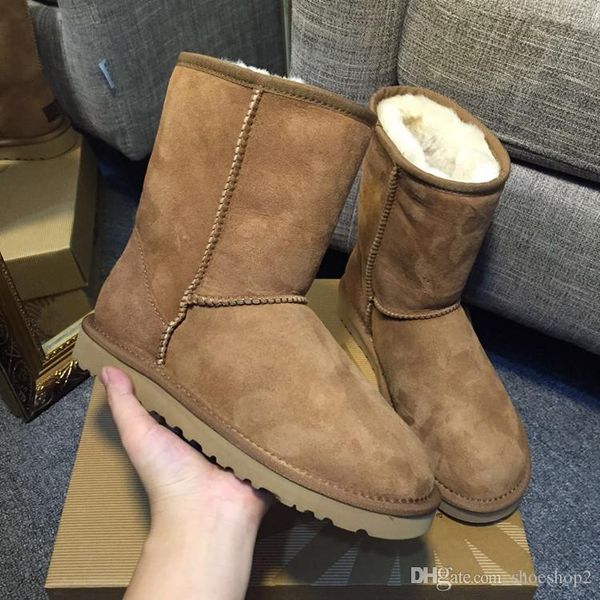 factory 2018 classic wgg brand women popular australia genuine leather boots fashion women's snow boots, Black
factory 2018 classic wgg brand women popular australia genuine leather boots fashion women's snow boots, Black