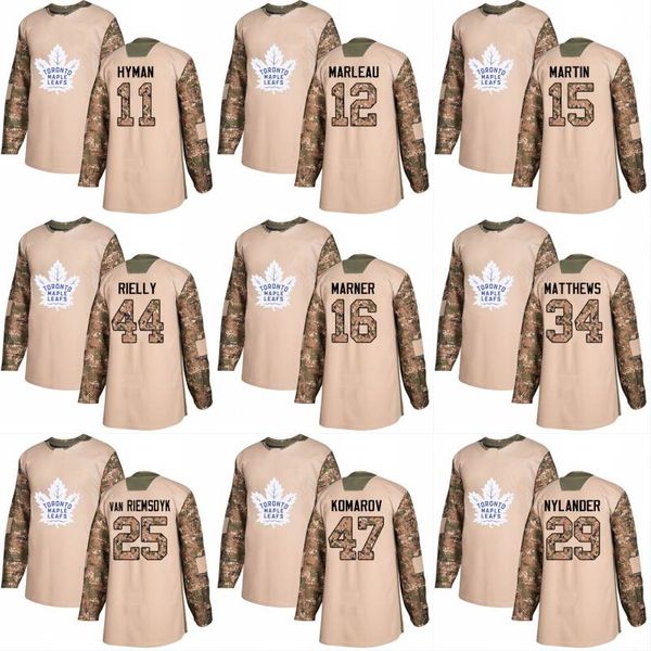 2018 Camo Veterans Day Patrick Marleau Matt Martin James van Riemsdyk Josh Leivo Dominic Moore Toronto Maple Leafs Custom Hockey Jerseys
2018 Camo Veterans Day Patrick Marleau Matt Martin James van Riemsdyk Josh Leivo Dominic Moore Toronto Maple Leafs Custom Hockey Jerseys