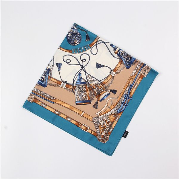 new twill scarf scarf women bandana lady print small headband 70cm*70cm kerchief fashion square scarves female chain spain rope silk qbqmc, White;black
new twill scarf scarf women bandana lady print small headband 70cm*70cm kerchief fashion square scarves female chain spain rope silk qbqmc, White;black