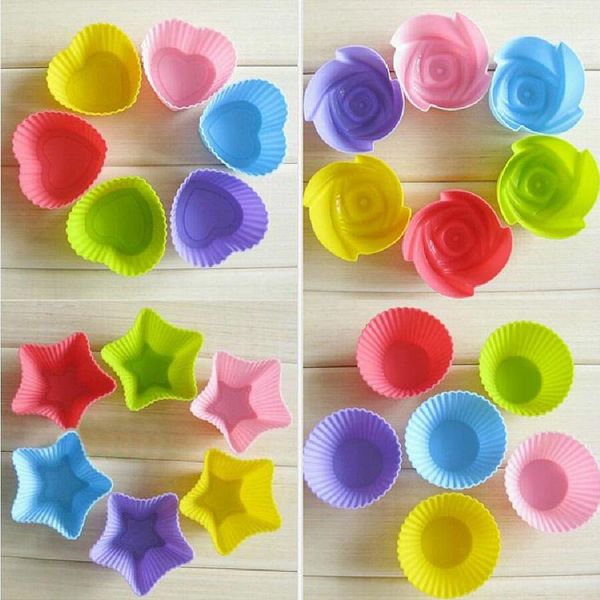 6 pcs/set silicone cupcake baking molds cup set kitchen craft tool bakeware pastry tools cake mold
6 pcs/set silicone cupcake baking molds cup set kitchen craft tool bakeware pastry tools cake mold