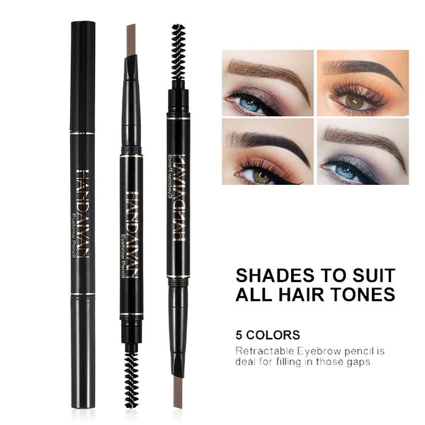 handaiyan 24 hours long-lasting waterproof eyebrow pencil eyebrow shadows tint henna makeup tattoo pen cosmetics 5color
handaiyan 24 hours long-lasting waterproof eyebrow pencil eyebrow shadows tint henna makeup tattoo pen cosmetics 5color