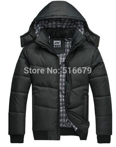 2018 new brand winter warm jackets for men hooded coats casual mens thick coat male slim casual cotton padded down outerwear hot, Black
2018 new brand winter warm jackets for men hooded coats casual mens thick coat male slim casual cotton padded down outerwear hot, Black