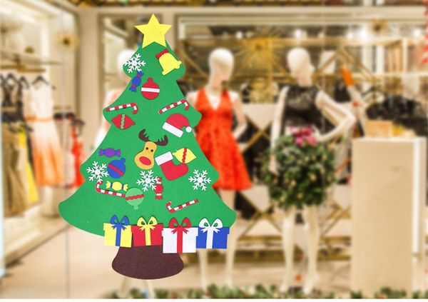 diy felt christmas tree new year gifts kids toys artificial tree wall hanging ornaments christmas decoration for home ajle172, Blue
diy felt christmas tree new year gifts kids toys artificial tree wall hanging ornaments christmas decoration for home ajle172, Blue