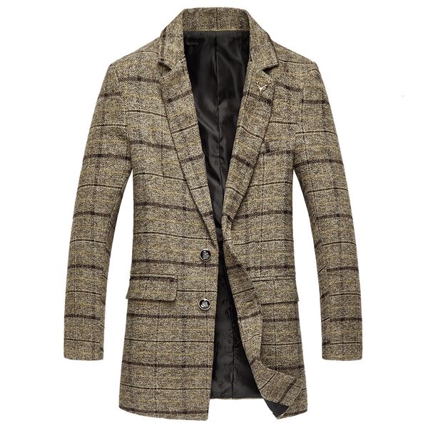 new arrival brand clothing long woollen coat plaid suit jacket mens blazer fashion slim male casual blazers men khaki size m-5xl, White;black
new arrival brand clothing long woollen coat plaid suit jacket mens blazer fashion slim male casual blazers men khaki size m-5xl, White;black