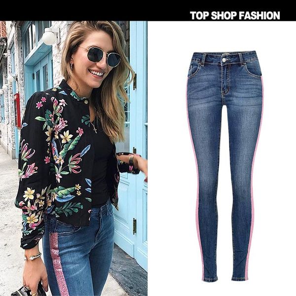 блестящие блестки лоскутные карманы высокая талия тонкий длинный узкий молния джинсовые джинсы брюки, Blue
блестящие блестки лоскутные карманы высокая талия тонкий длинный узкий молния джинсовые джинсы брюки, Blue