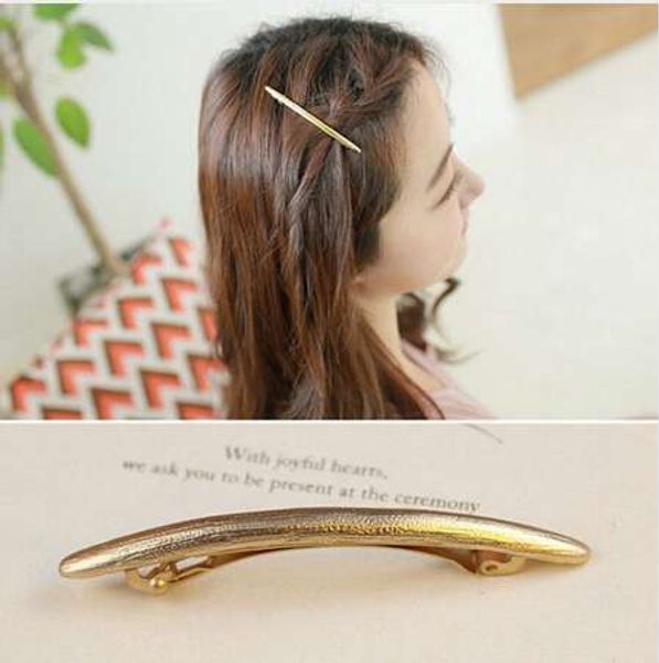 fashion new women lady gold spring clip barrette hair clip lovely hair accessory, Black;brown
fashion new women lady gold spring clip barrette hair clip lovely hair accessory, Black;brown