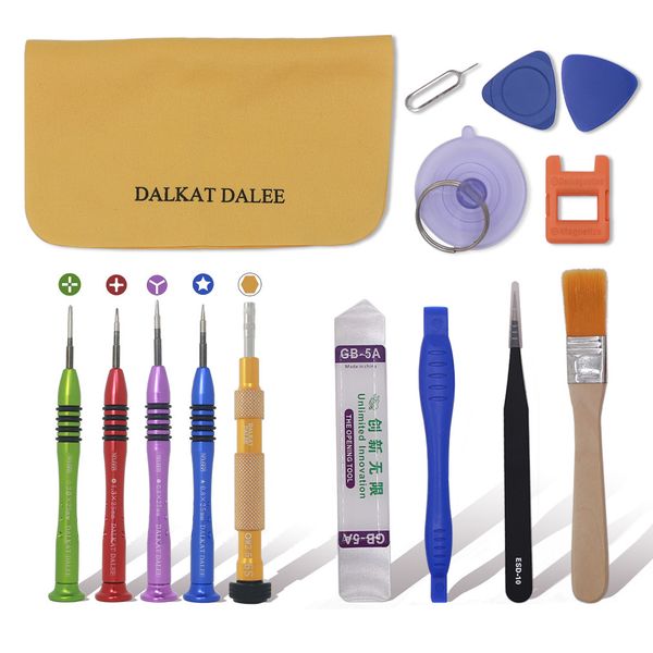 15in1 Premium Открытие Pry Repair Tool Kit Набор отверток из титанового сплава Pentalobe Torx Y Для 6S Отвертка с шестигранной материнской платой для iPhone
15in1 Premium Открытие Pry Repair Tool Kit Набор отверток из титанового сплава Pentalobe Torx Y Для 6S Отвертка с шестигранной материнской платой для iPhone