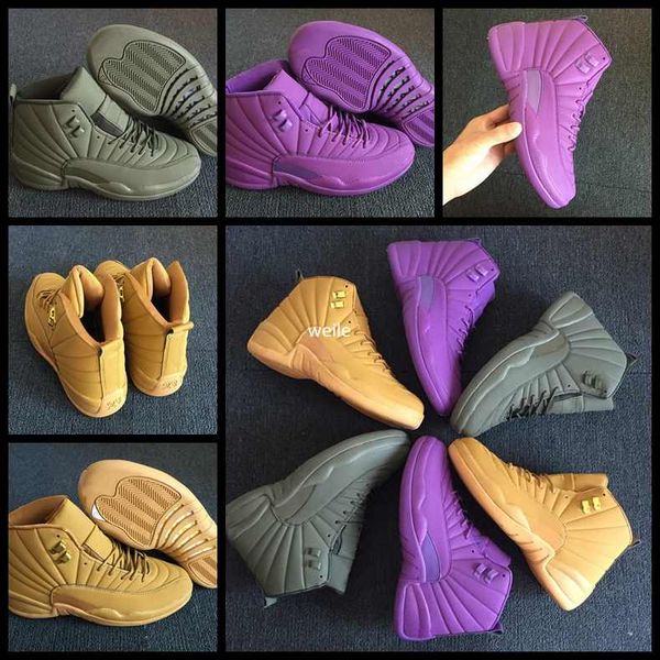 2018 new psny 12 xii bordeaux purple wheat yellow green mens basketball shoes men 12s designer trainers sports sneakers size 8-13, White;red
2018 new psny 12 xii bordeaux purple wheat yellow green mens basketball shoes men 12s designer trainers sports sneakers size 8-13, White;red