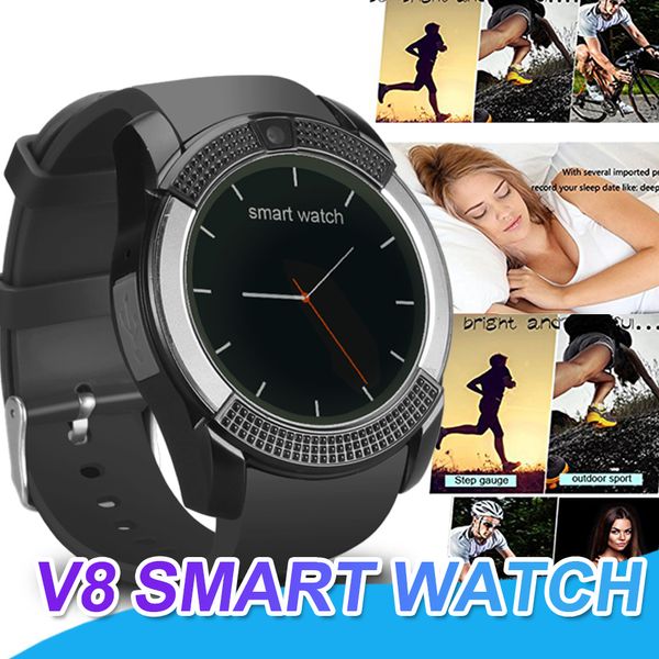 v8 smart watch bluetooth smartwatch with 0.3m camera tf card sim ips hd full circle display smart watch for android with box
v8 smart watch bluetooth smartwatch with 0.3m camera tf card sim ips hd full circle display smart watch for android with box
