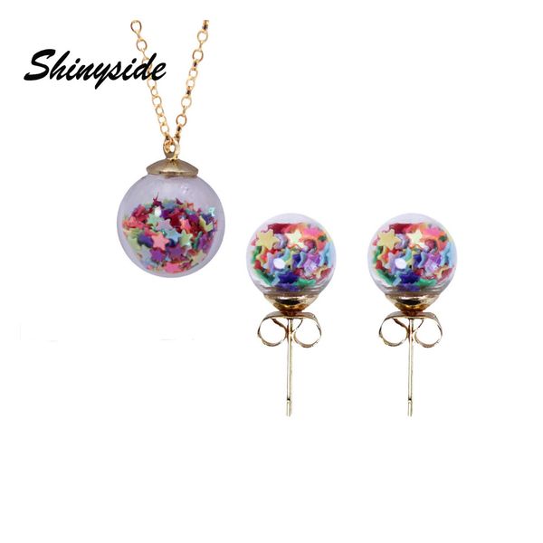 2017 new summer style glass star jewelry set stud earrings for women metal statement necklaces&pendant ing, Silver
2017 new summer style glass star jewelry set stud earrings for women metal statement necklaces&pendant ing, Silver