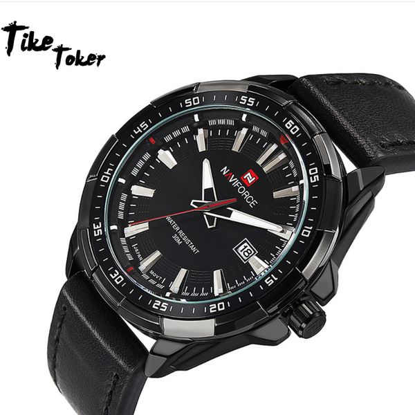 tike toker retro design leather band watches waterproof relogio masculino 2018 new mens sports clock quartz wrist watches 10, Slivery;brown
tike toker retro design leather band watches waterproof relogio masculino 2018 new mens sports clock quartz wrist watches 10, Slivery;brown