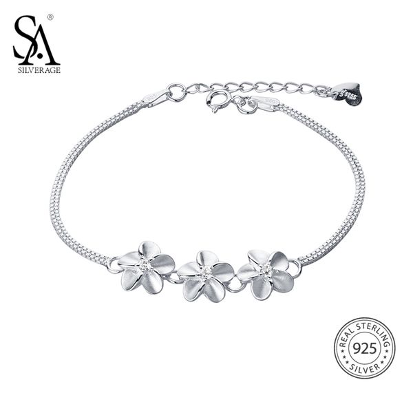sa silverage real 925 sterling silver flowers chain link bracelet for women fine jewelry 925 silver charm bracelets bangles, Golden;silver
sa silverage real 925 sterling silver flowers chain link bracelet for women fine jewelry 925 silver charm bracelets bangles, Golden;silver
