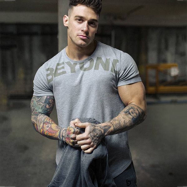short sleeve tee men running sport t-shirt fitness bodybuilding cotton sweatshirt male tights sport joggers gym men t shirt, Black;blue
short sleeve tee men running sport t-shirt fitness bodybuilding cotton sweatshirt male tights sport joggers gym men t shirt, Black;blue