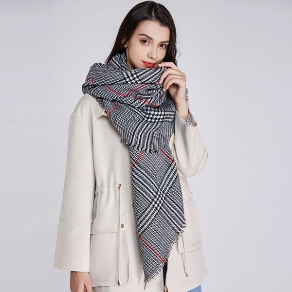new winter scarves scarf designer cotton female scarfs fashion cashmere tartan plaid plaid shawls women blanket warm pashmina uxvlk, White;black
new winter scarves scarf designer cotton female scarfs fashion cashmere tartan plaid plaid shawls women blanket warm pashmina uxvlk, White;black