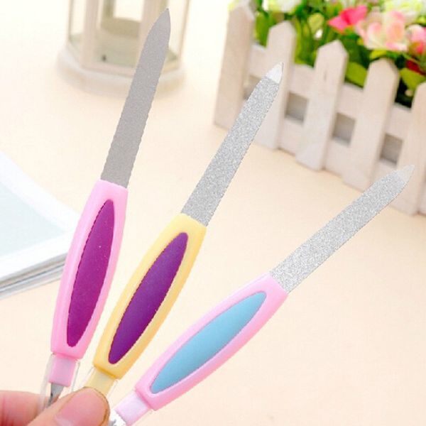 1pcs new cuticle remover metal nail file for manicure pedicure podiatry women beauty buffer polish nail tools
1pcs new cuticle remover metal nail file for manicure pedicure podiatry women beauty buffer polish nail tools