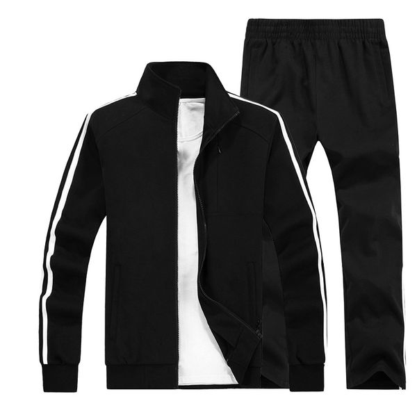 8xl men sports suit tracksuit zipper sweatshirt+pants running jogger casual trainning set sportswear large size 2pcs, Black;blue
8xl men sports suit tracksuit zipper sweatshirt+pants running jogger casual trainning set sportswear large size 2pcs, Black;blue