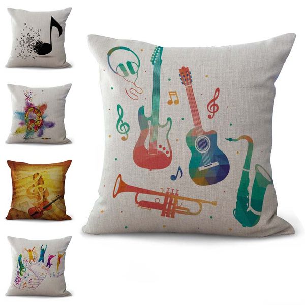 musical instruments note violin headset pillow case cushion cover linen cotton throw square pillow cover home decorative drop ship 300762
musical instruments note violin headset pillow case cushion cover linen cotton throw square pillow cover home decorative drop ship 300762