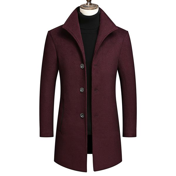 men's woolen windbreaker coats trench coat men long slim solid color single-breasted collar men's long trench coat dy, Tan;black
men's woolen windbreaker coats trench coat men long slim solid color single-breasted collar men's long trench coat dy, Tan;black