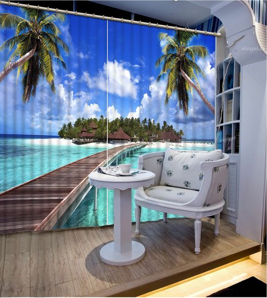 p printing blackout 3d curtains wooden bridge sea coconut trees white clouds living room room l blackout curtain
p printing blackout 3d curtains wooden bridge sea coconut trees white clouds living room room l blackout curtain