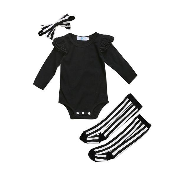 cute newborn baby girls ruffle romper jumpsuit socks leggings clothes outfits toddler infant girl solid casual rompers clothing, White
cute newborn baby girls ruffle romper jumpsuit socks leggings clothes outfits toddler infant girl solid casual rompers clothing, White