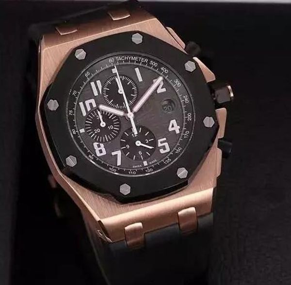 2018 High Quality AAA LUXURY WATCH Royal Brand Men's Chronograph Watch 42mm Stainless Steel VK Quartz Movement Sports Watches Wristwatch
2018 High Quality AAA LUXURY WATCH Royal Brand Men's Chronograph Watch 42mm Stainless Steel VK Quartz Movement Sports Watches Wristwatch