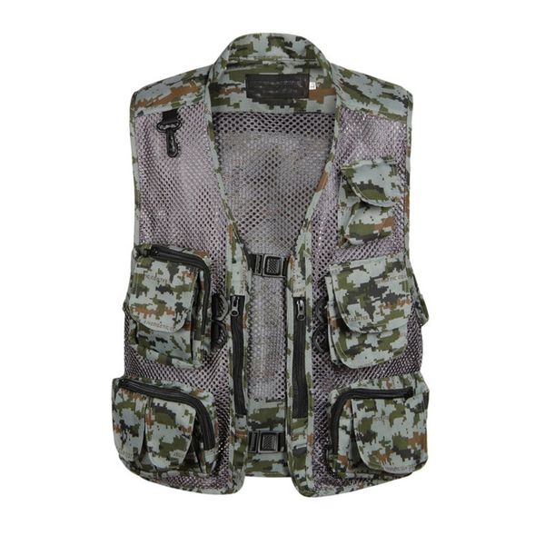 fashion men vest summer breathable mens jackets multi-pockets professional pgraphy vest work waistcoat tactical, Black;white
fashion men vest summer breathable mens jackets multi-pockets professional pgraphy vest work waistcoat tactical, Black;white