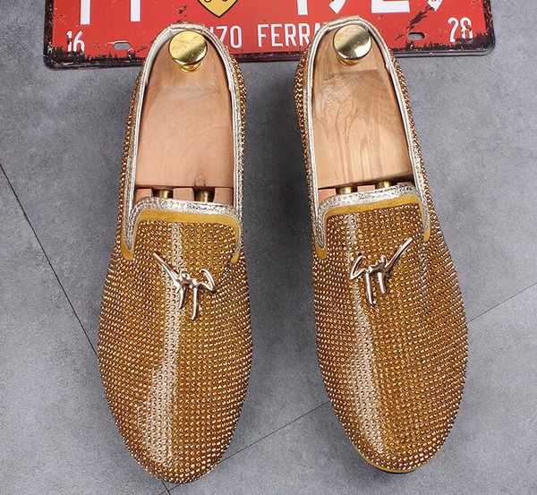 Men luxury Designer high-quality glitter rhinestone flats oxfords shoes Homecoming Male Wedding prom Formal Dress Homecoming Shoes
Men luxury Designer high-quality glitter rhinestone flats oxfords shoes Homecoming Male Wedding prom Formal Dress Homecoming Shoes