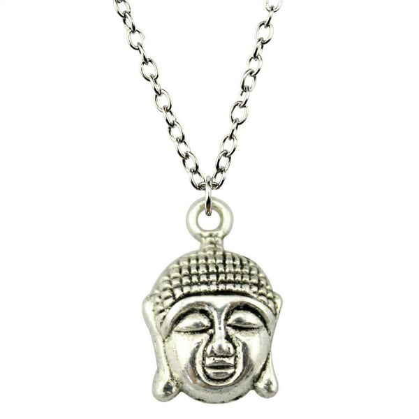 wysiwyg 5 pieces metal chain necklaces pendants vintage necklace handmade buddha 22x15mm n2-b10176, Silver
wysiwyg 5 pieces metal chain necklaces pendants vintage necklace handmade buddha 22x15mm n2-b10176, Silver