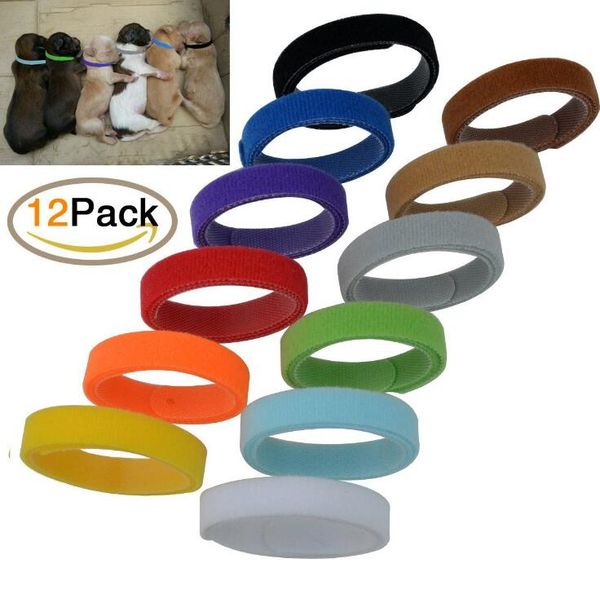 12PCS/SET Pet dog neck strap labeling necklace for dogs cats pet collar identity ID tags pet supplies 12 colors
12PCS/SET Pet dog neck strap labeling necklace for dogs cats pet collar identity ID tags pet supplies 12 colors