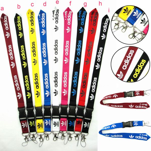 Cell phone port clothe lanyard key chain necklace work id card neck trap lanyard with adi logo for iphone am ung camera Cell phone port clothe lanyard key chain necklace work id card neck trap lanyard with adi logo for iphone am ung camera