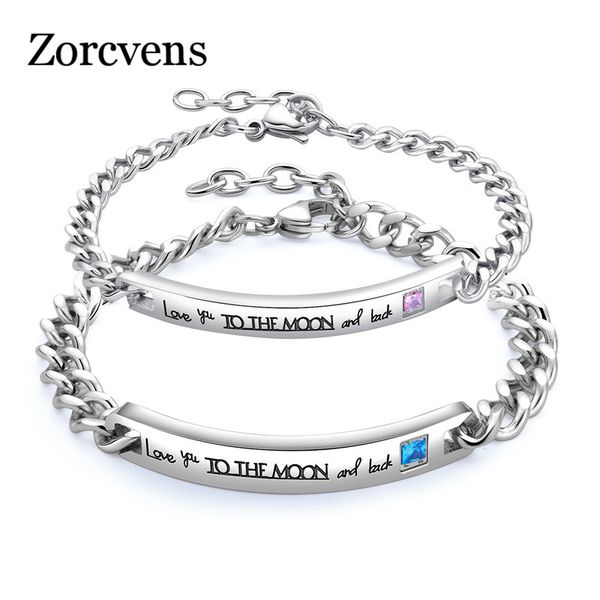 zorcvens drop shipping cz stone 316l stainless steel wedding bracelets bangles for woman and man, Black
zorcvens drop shipping cz stone 316l stainless steel wedding bracelets bangles for woman and man, Black