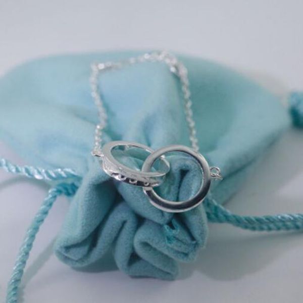 desginer jewelry bracelet s925 strerling silver double circles for women love gift fashion, Golden;silver
desginer jewelry bracelet s925 strerling silver double circles for women love gift fashion, Golden;silver