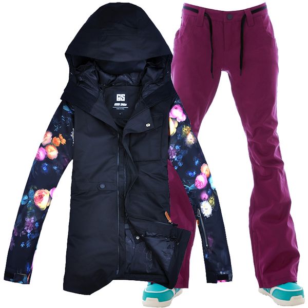 winter ski suit women 2018 ski jacket and pants gsou snow warm waterproof windproof skiing and snowboarding suits
winter ski suit women 2018 ski jacket and pants gsou snow warm waterproof windproof skiing and snowboarding suits