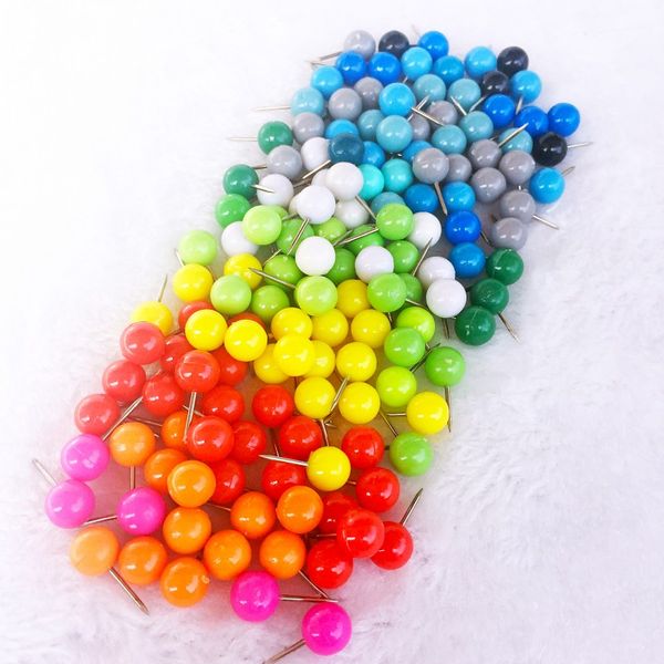 150 pcs/ lot 3/8 inch ball head map push pin 10 candy colors for home or office using
150 pcs/ lot 3/8 inch ball head map push pin 10 candy colors for home or office using