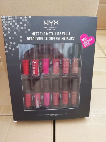 Новый макияж высокого качества 12 Мода Цвет = 1set Lipgloss Матовый водонепроницаемый Meet
Новый макияж высокого качества 12 Мода Цвет = 1set Lipgloss Матовый водонепроницаемый Meet