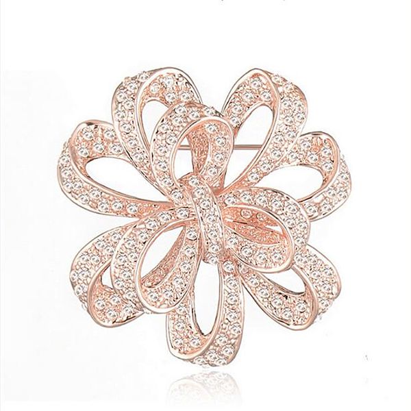 Vintage Stylish High Quality Austria Crystals Pretty Flower Brooch Rhodium Plated Wedding Bridal Bouquet Broach Women Corsage For Party
Vintage Stylish High Quality Austria Crystals Pretty Flower Brooch Rhodium Plated Wedding Bridal Bouquet Broach Women Corsage For Party