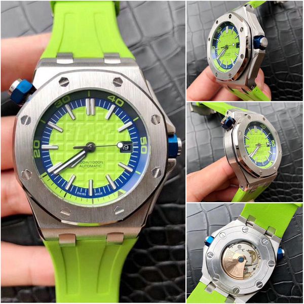 2019 watche tran parent green royal oak off hore 15710 t automatic machinery rubber trap men watch brand watche gent wri twatch
2019 watche tran parent green royal oak off hore 15710 t automatic machinery rubber trap men watch brand watche gent wri twatch