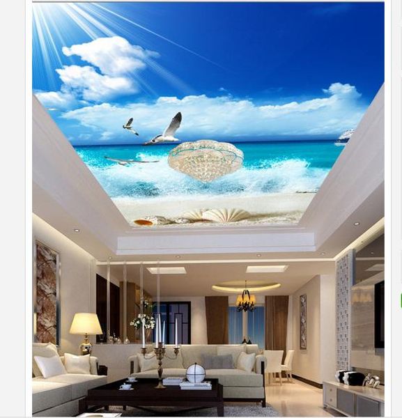 surf blue sky bird shell landscape room zenith mural 3d wallpaper custom p ceiling mural wallpaper large starry wallpaper
surf blue sky bird shell landscape room zenith mural 3d wallpaper custom p ceiling mural wallpaper large starry wallpaper