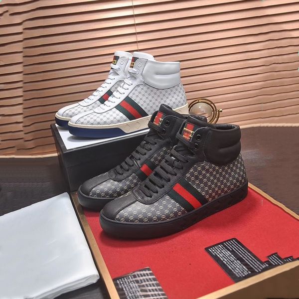 2018 luxury brands men's casual high-shoesand classic lace-up high for shoes design two styles,warm and comfortable ankle, Black
2018 luxury brands men's casual high-shoesand classic lace-up high for shoes design two styles,warm and comfortable ankle, Black