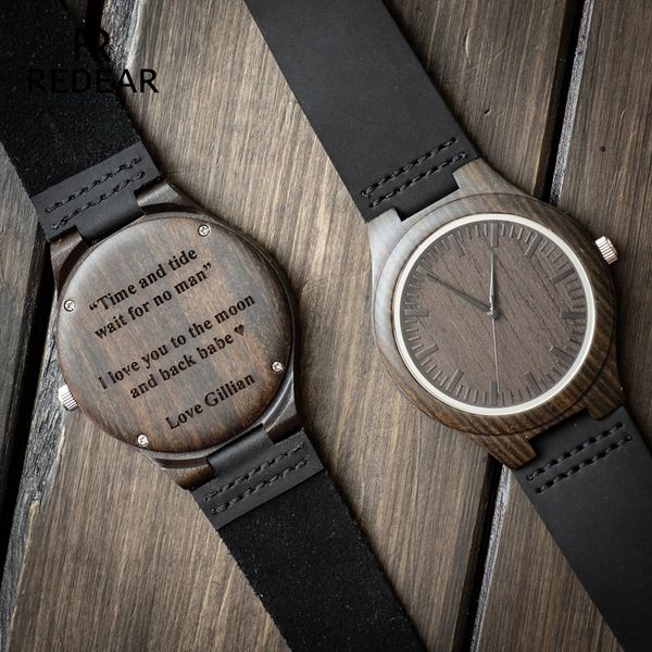 engraved wooden watch for men boyfriend or groomsmen gifts, customized wood watch birthday gift for him, Slivery;brown
engraved wooden watch for men boyfriend or groomsmen gifts, customized wood watch birthday gift for him, Slivery;brown