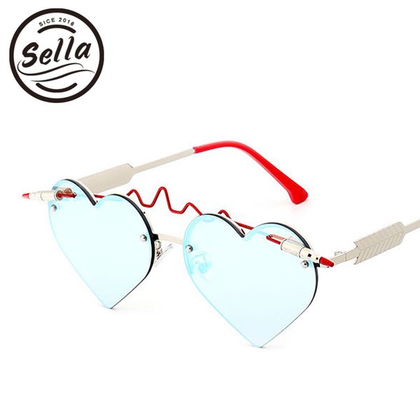 sella new fashion women heart shape mirror lens sunglasses brand alloy frame trending ladies eyewear frame shade, White;black
sella new fashion women heart shape mirror lens sunglasses brand alloy frame trending ladies eyewear frame shade, White;black