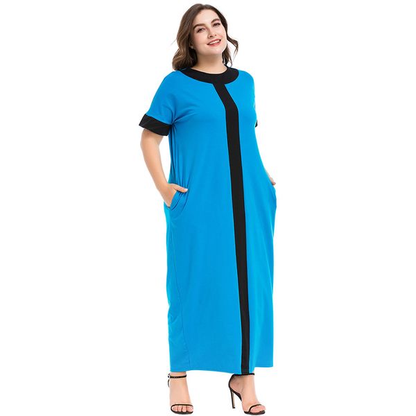 3187077 euramerica color matching dress arabia long skirt loose large size women's dress muslims robe plus size muslim abaya mujer vest, Red
3187077 euramerica color matching dress arabia long skirt loose large size women's dress muslims robe plus size muslim abaya mujer vest, Red