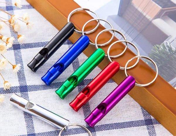 popular multi-function keychain portable whistle key chain alloy whistle outdoor supplies suitable for outdoor survival call, Silver
popular multi-function keychain portable whistle key chain alloy whistle outdoor supplies suitable for outdoor survival call, Silver
