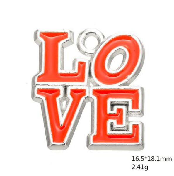 2021 metal word love orange enamel charm pendant floating charms diy jewelry making for women or girls, Bronze;silver
2021 metal word love orange enamel charm pendant floating charms diy jewelry making for women or girls, Bronze;silver