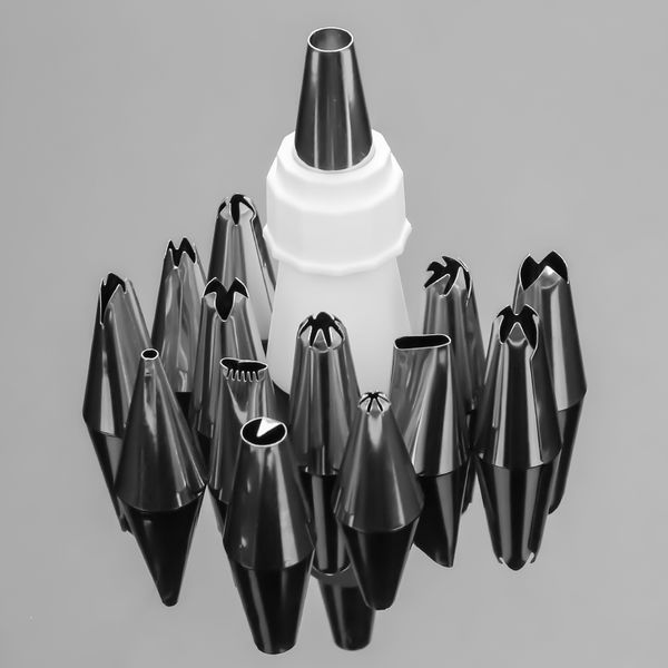 15pcs cake decorating tip sets icing piping nozzles fondant diy puff decoration decorating sugar craft cookies baking tips tools
15pcs cake decorating tip sets icing piping nozzles fondant diy puff decoration decorating sugar craft cookies baking tips tools