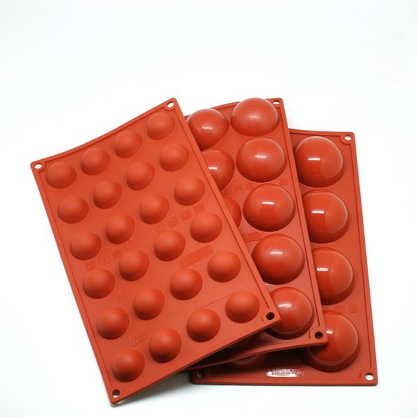 1pc baking tool silicone cake mold hemispherical mould ball mould for diy chocolate / jelly 6/ 8 / 15 24 cavity color random
1pc baking tool silicone cake mold hemispherical mould ball mould for diy chocolate / jelly 6/ 8 / 15 24 cavity color random