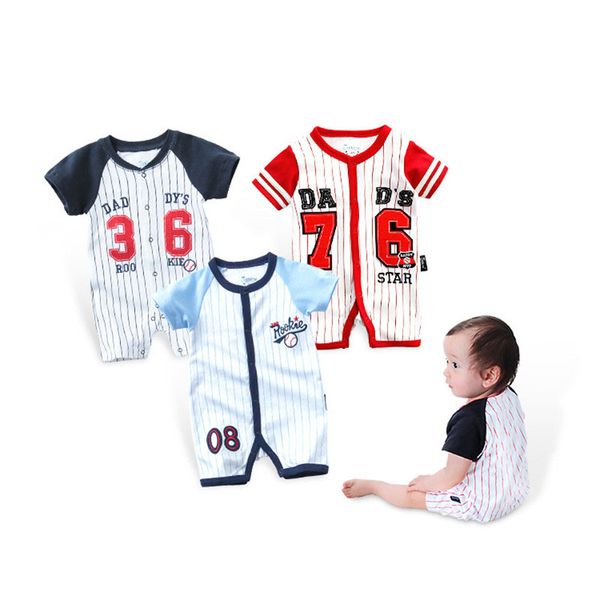 baby rompers summer baby boys girls clothes striped newborn baby jumpsuit short-sleeved infant jumpsuits clothing set cotton bodysuits, Blue
baby rompers summer baby boys girls clothes striped newborn baby jumpsuit short-sleeved infant jumpsuits clothing set cotton bodysuits, Blue