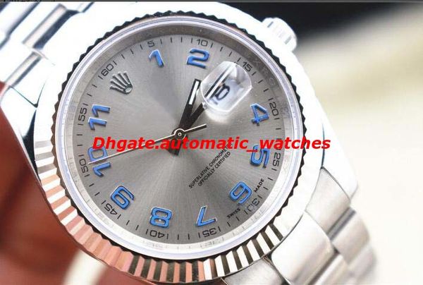 Luxury Watches 41mm Stainless Steel Bracelet Silver Arabic Grey Dial 218238 bkwap Ret Automatic Men's Watch Wristwatch
Luxury Watches 41mm Stainless Steel Bracelet Silver Arabic Grey Dial 218238 bkwap Ret Automatic Men's Watch Wristwatch