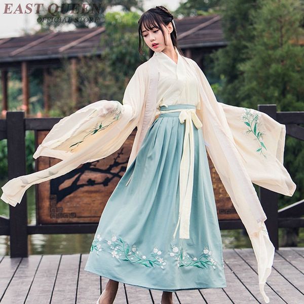 

chinese traditional clothing sets ancient chinese folk dance hanfu oriental women's fairy costume female clothes dd974 l, Red